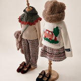The Animals Observatory - Boxfish Kid Sweater Raw White