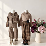 Misha And Puff - Balloon Pant Bark Calico Hearts