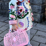 Sissel Mini - Maggie Mini Jacket White Rose