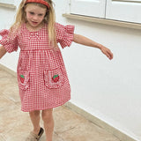 Sissel Mini - Ohio Mini Dress Red Checks