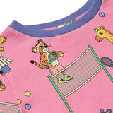 Smafolk :: Long-Sleeved Top With Tennis Club Bubblegum