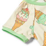 Smafolk :: Short-Sleeved Dress With Ice Cream Marshmallow