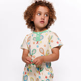 Smafolk :: T-Shirt With Rackets Marshmallow