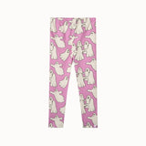 Smafolk - Gala Leggings With Dancing Ghosts Sweet Lilac