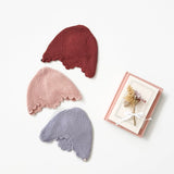 Iver and Isla :: Lace-Edge Cap Heather