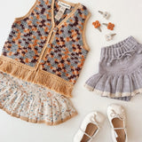Misha And Puff -  Skating Pond Skirt Seashore Confetti