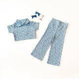 Misha And Puff :: A-Pant Blue Ribbon Lisse Fields