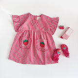 Sissel Mini - Ohio Mini Dress Red Checks