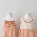 Apolina -  Tammy Midi Sundress Peach Yoghurt