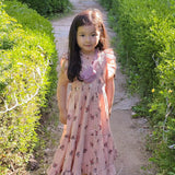 [Exclusive] Bonjour Diary - Ibiza Dress Pink Garden Flowers Print