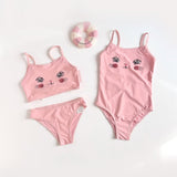 Konges Sloejd - Kitty Swimsuit Grs Powder Pink