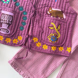 Mipounet - Siena Corduroy Pant Blush Rose