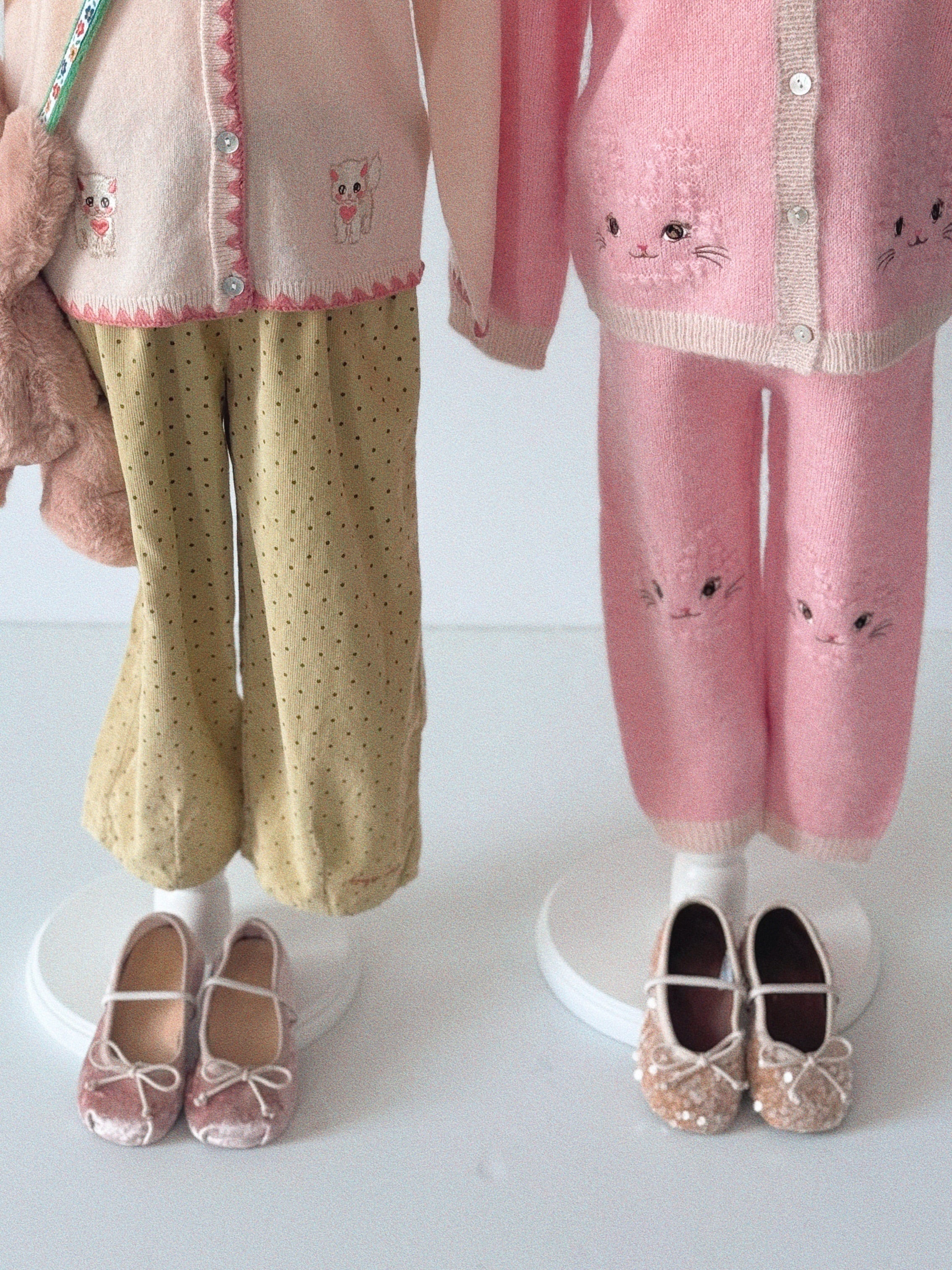 Konges Sløjd Marlo Pants Dot Leek - kids pants, view 9