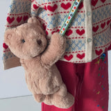 Konges Sløjd Belou Cardigan Heart - kids knit cardigan, view 8