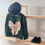 Konges Sløjd Elin Bow Blouse Dot Marseille - kids bow blouse, view 6