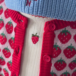 Konges Sløjd Belou Cardigan Heart - kids knit cardigan, view 9