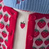 Konges Sløjd Belou Cardigan Heart - kids knit cardigan, view 9