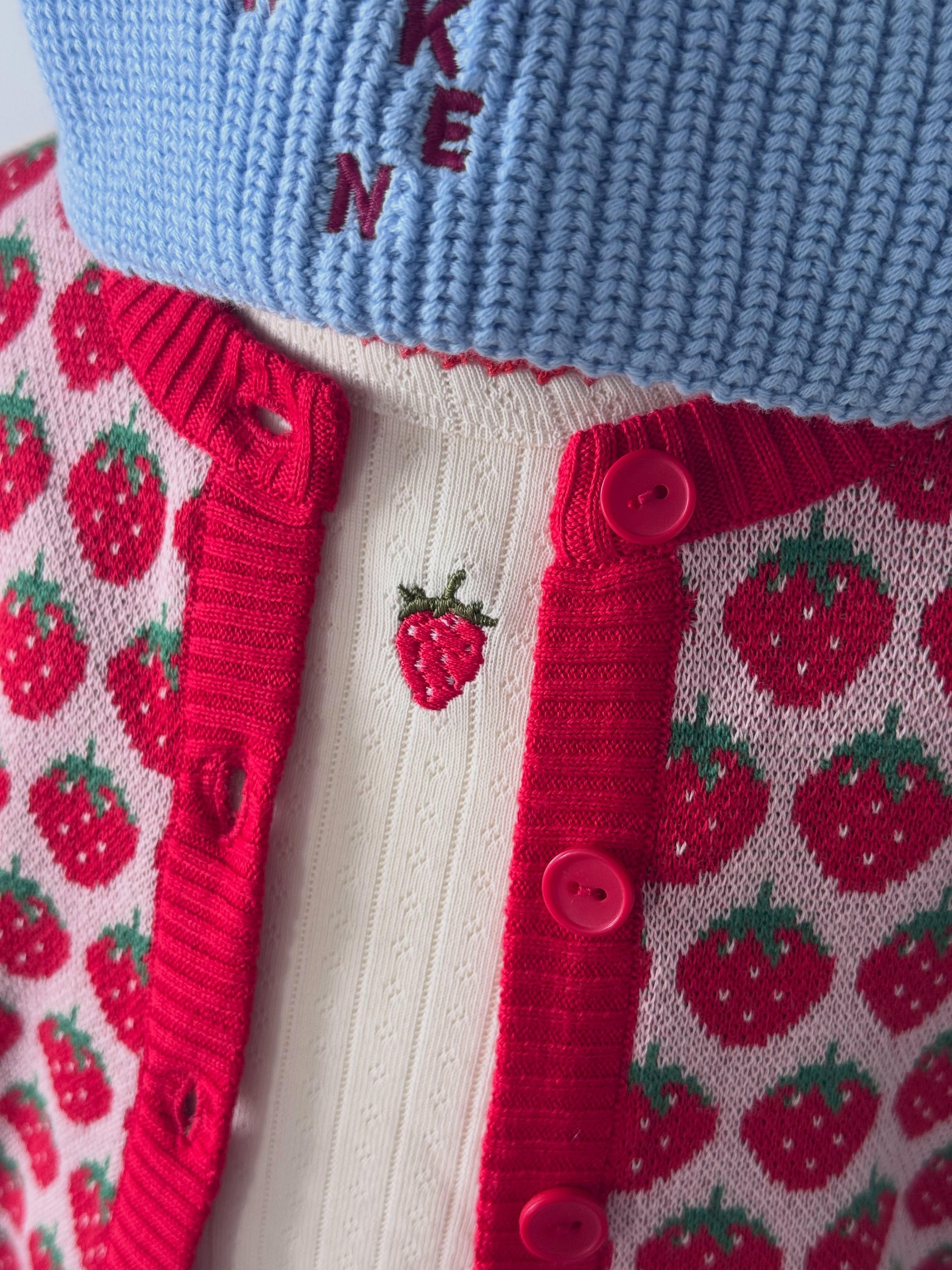 Konges Sløjd Belou Cardigan Heart - kids knit cardigan, view 9