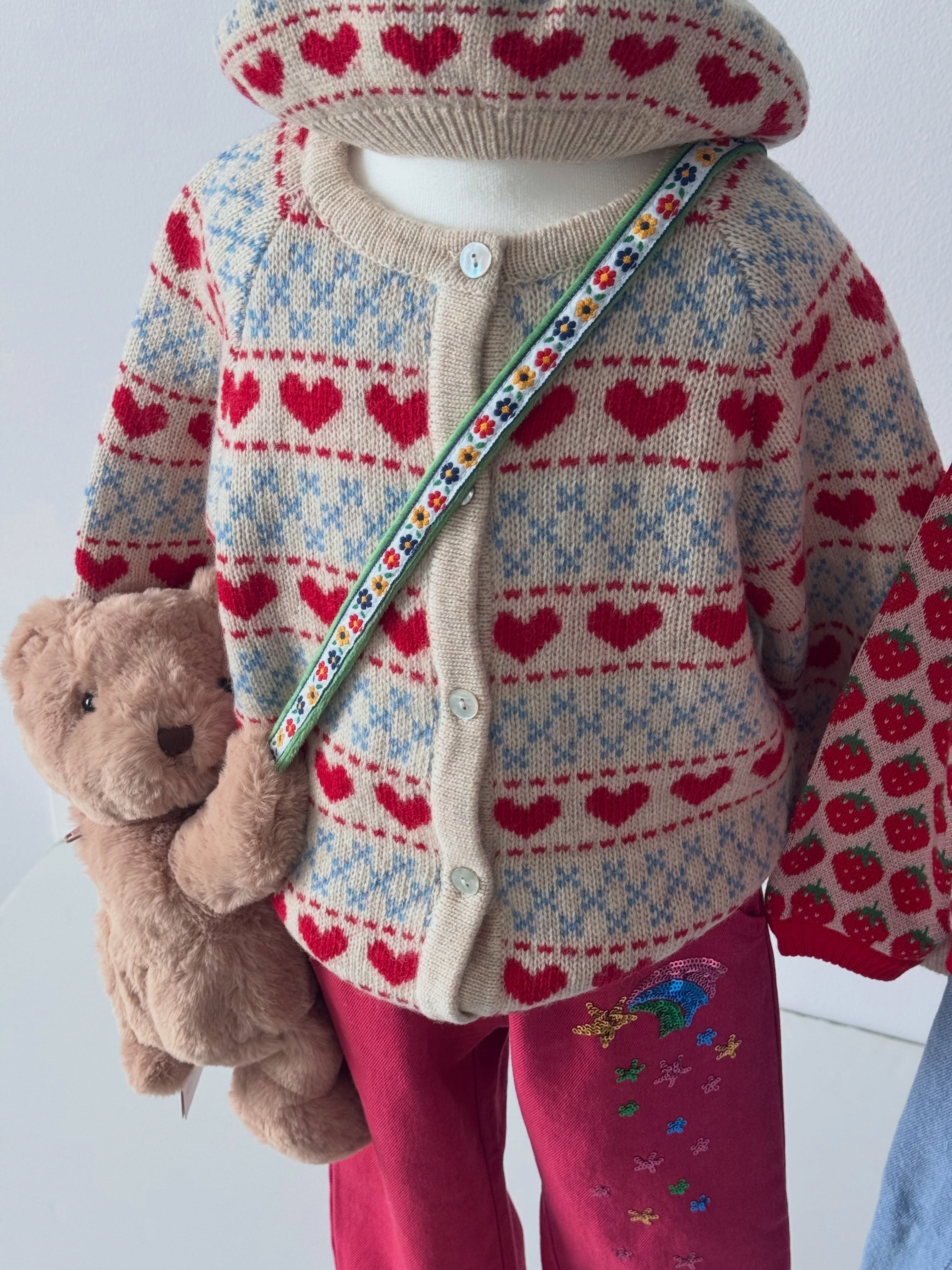 Konges Sløjd Teddy Bag Teddy Bear - kids teddy bag, view 9