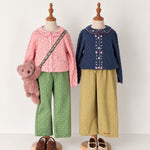 Konges Sløjd Rosier Cardigan Light Rose - kids knit cardigan, view 5