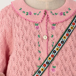 Konges Sløjd Rosier Cardigan Light Rose - kids knit cardigan, view 6
