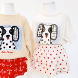 The Animals Observatory -  Kiwi Kid Skort Raw White