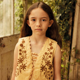 Apolina -  Tammy Midi Sundress Peach Yoghurt