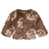 Wynken -  Shaggy Box Jacket Soft Sand