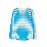 동물 관측소 :: 개미핥기 새끼 긴팔 티셔츠 (파란색) 