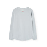 동물 관측소 :: 개미핥기 새끼 긴팔 티셔츠 (연한 파란색)