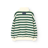 The Animals Observatory :: Blowfly Kid Sweatshirt Green Stripe