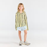 동물 관측소 :: 가드너 키즈 반바지 트레이닝 바지 (파란색) 