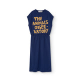 The Animals Observatory :: Orca Kid Midi Dress Deep Blue