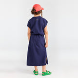 The Animals Observatory :: Orca Kid Midi Dress Deep Blue