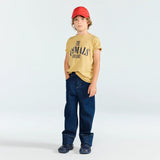 The Animals Observatory -  Pupfish Kid T-Shirt Soft Brown