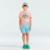 The Animals Observatory :: Pupfish Kid T-Shirt Soft Pink