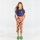 동물 관측소 :: 수탉 아이 티셔츠 진한 파란색 