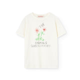 The Animals Observatory :: Rooster Kid T-Shirt White