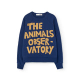 동물 관측소 :: 샤크 키드 스웨트셔츠 딥 블루