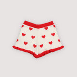 The New Society -  Maqui Short Hearts Jacquard