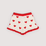 The New Society -  Maqui Short Hearts Jacquard