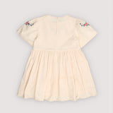 The New Society -  Narcise Dress Ecru