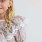 뉴 소사이어티 :: 로즈 블라우스 로즈 프린트