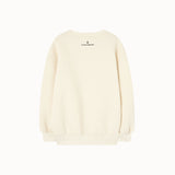 The Animals Observatory - Bear Kid Sweatshirt Raw White