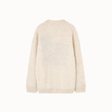 The Animals Observatory - Boxfish Kid Sweater Raw White