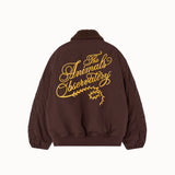 The Animals Observatory - Homard Kid Bomber Jacket Dark Brown