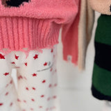 The Animals Observatory -  Gollie Kid Sweater Soft Pink
