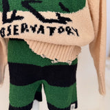 The Animals Observatory -  Gollie Kid Sweater Soft Brown