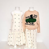 The Animals Observatory -  Gollie Kid Sweater Soft Brown