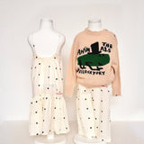 The Animals Observatory -  Antelope Kid Pants White Squares